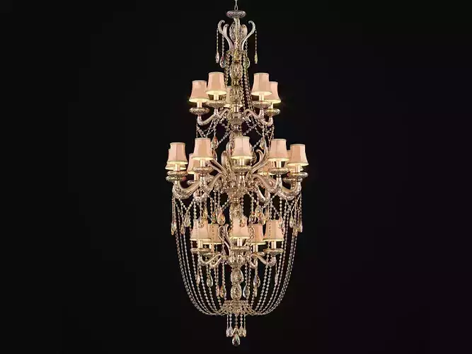 697202 Fastosita Osgona Chandelier 3D model
