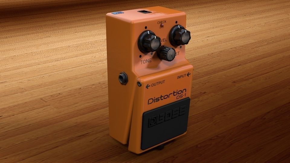 Boss DS-1 3D model_5