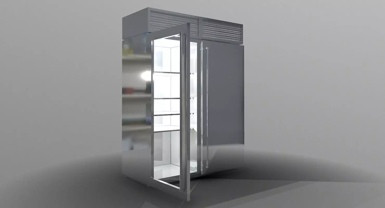 Kitchen Appliances Low-poly 3D model_0