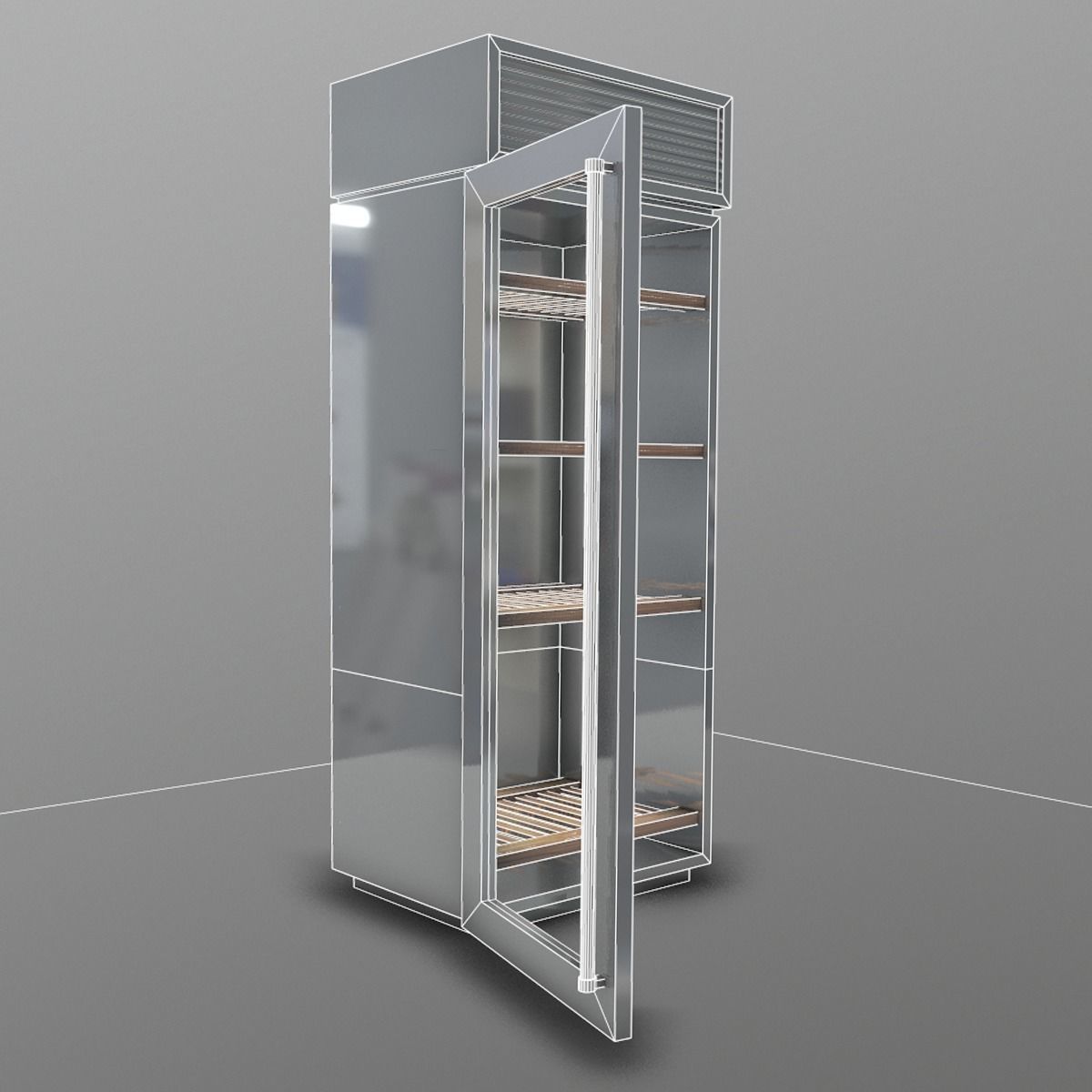 Kitchen Appliances Low-poly 3D model_10