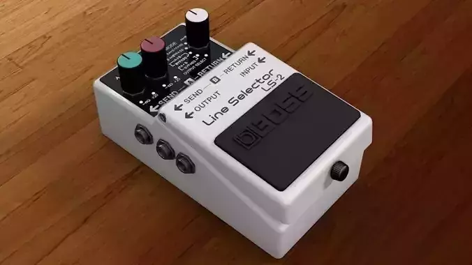 Boss LS-2 3D model