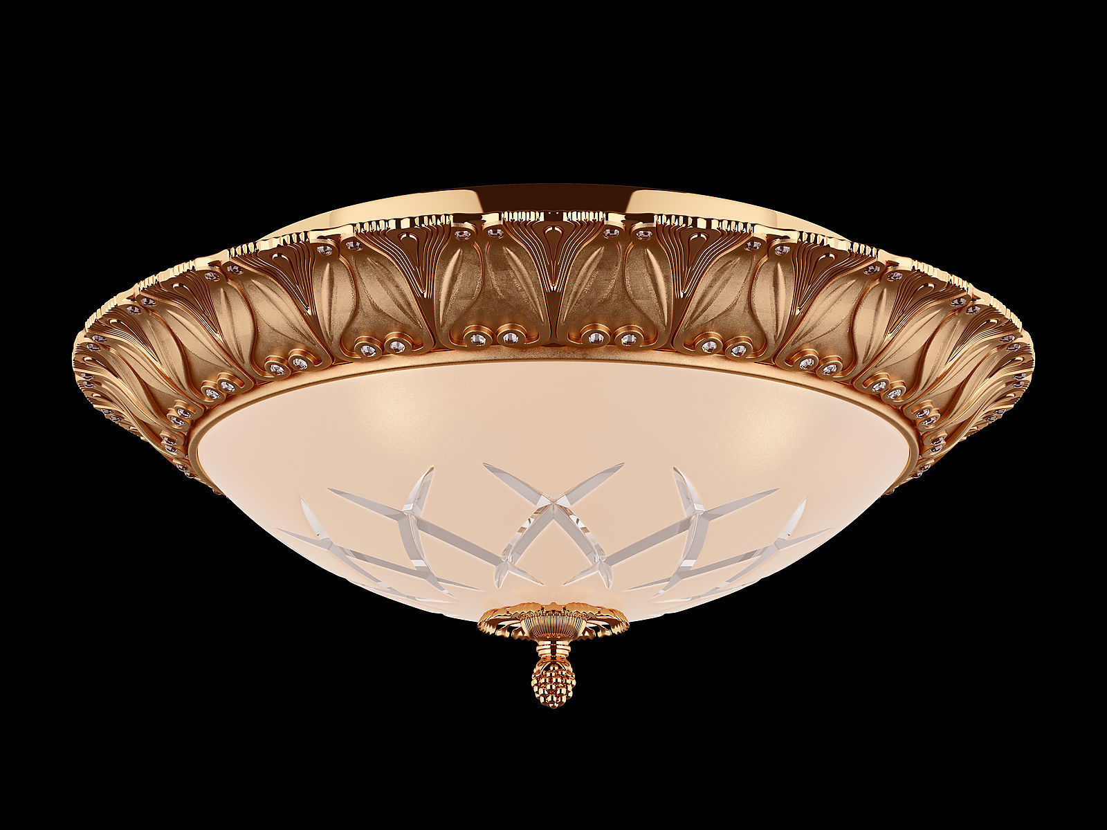 MX 98311-4 Osgona Ceiling Lamp 3D model_1
