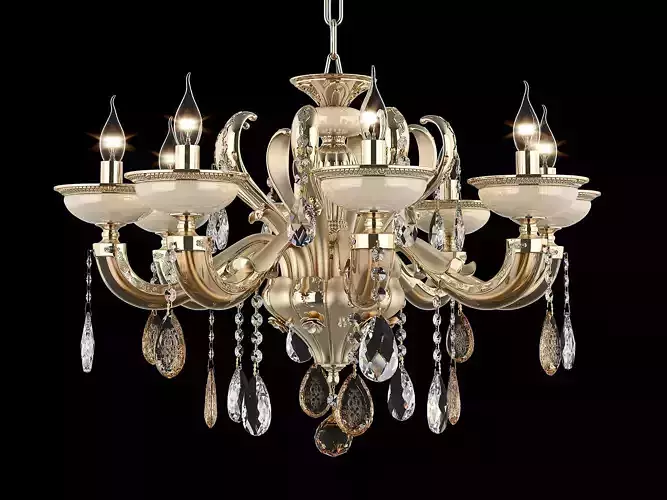 MD 89376-8 Osgona Chandelier 3D model