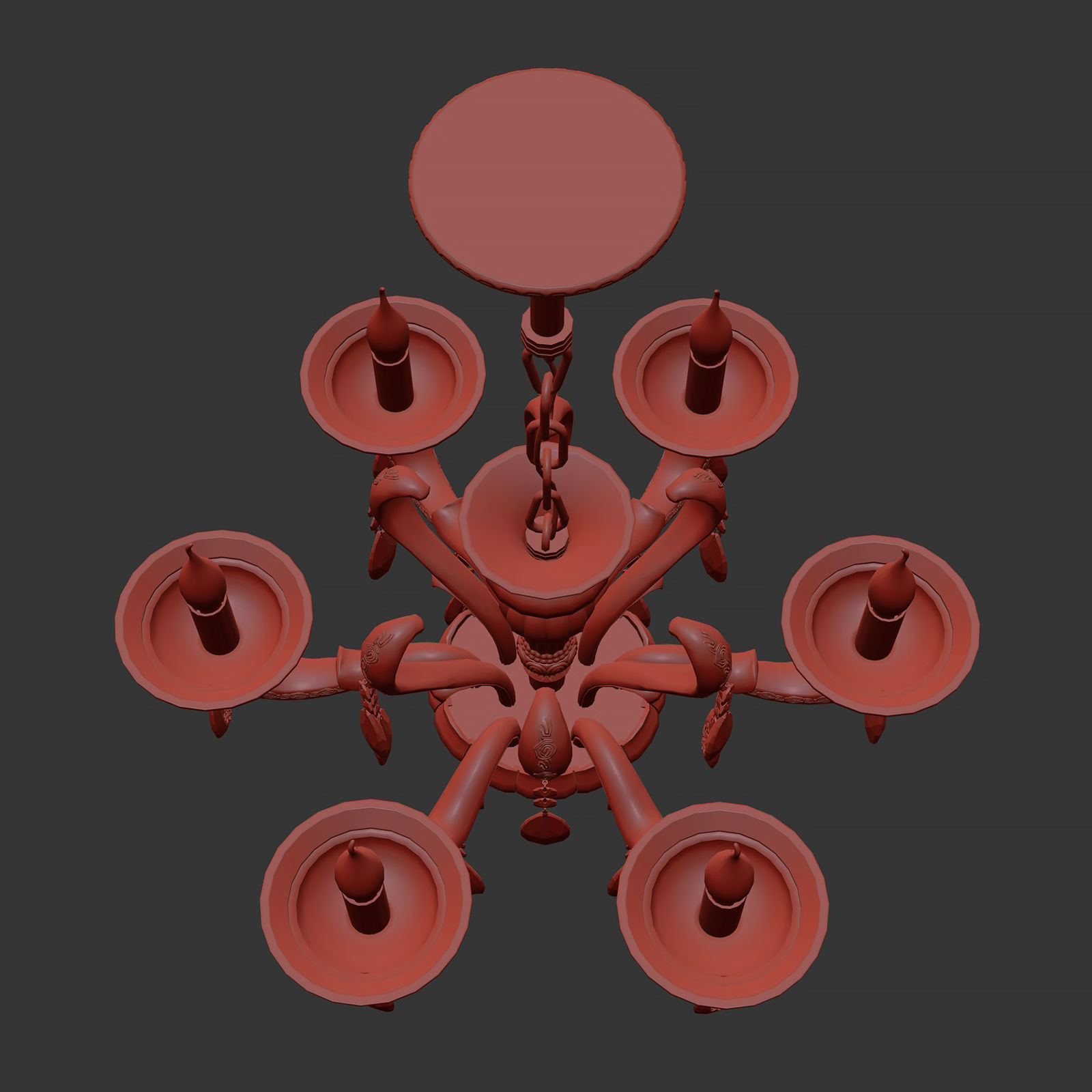 MD 89376-6 Osgona Chandelier 3D model_10