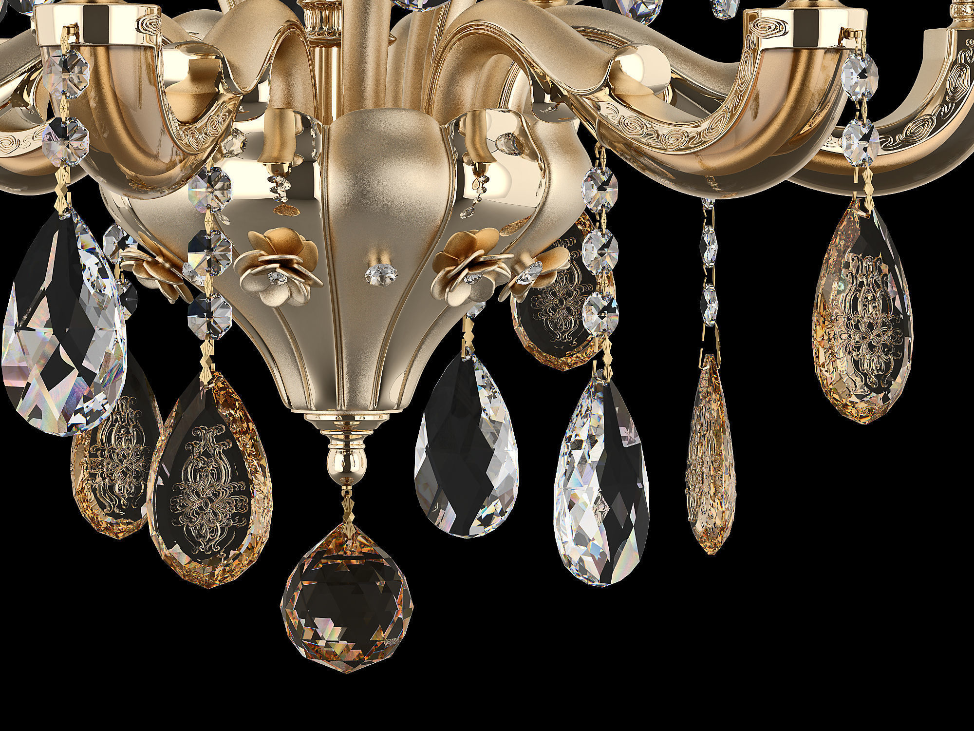 MD 89376-6 Osgona Chandelier 3D model_4