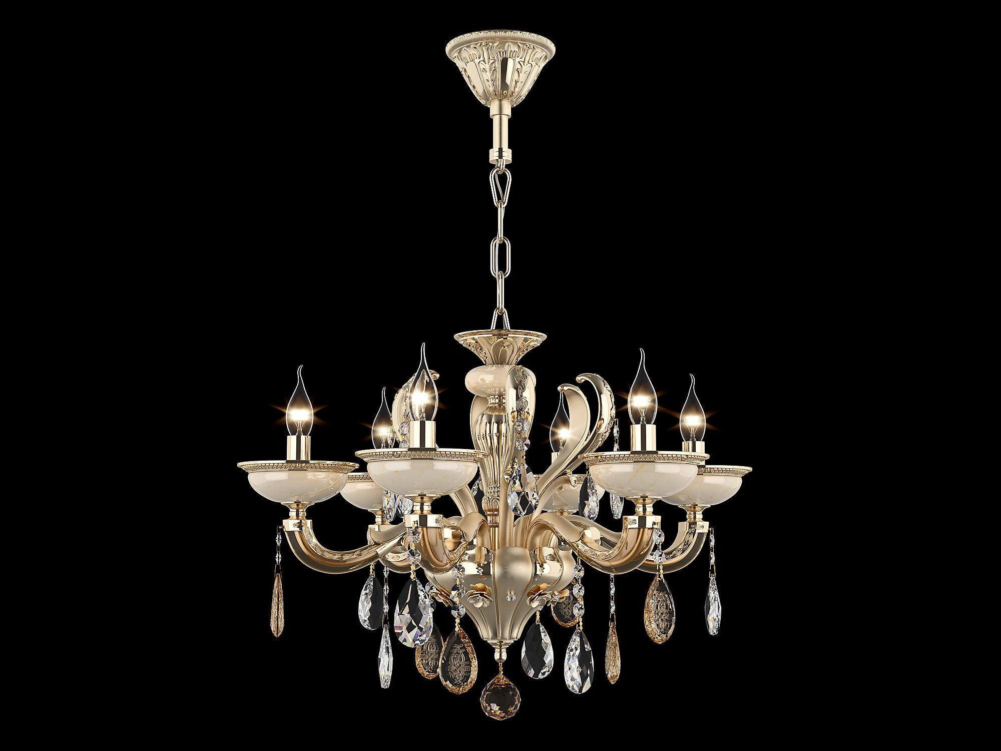 MD 89376-6 Osgona Chandelier 3D model_2