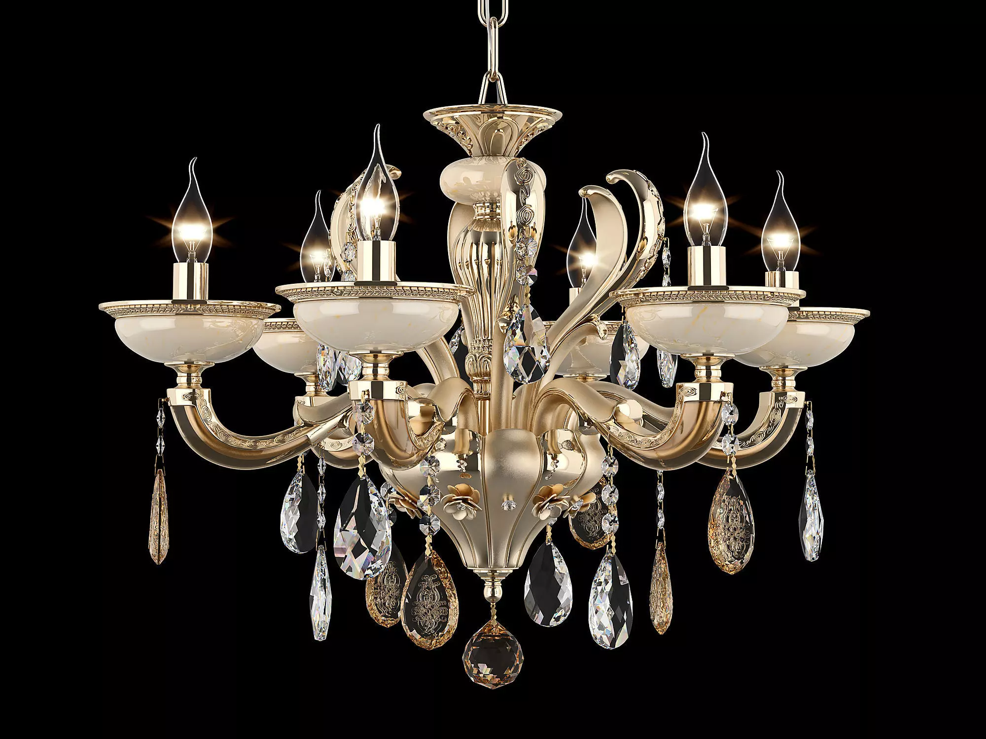 MD 89376-6 Osgona Chandelier 3D model_0
