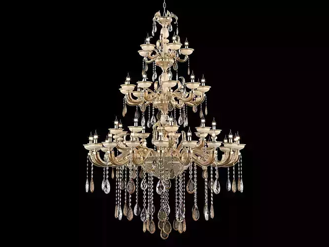 MD 89376-42 Osgona Chandelier 3D model