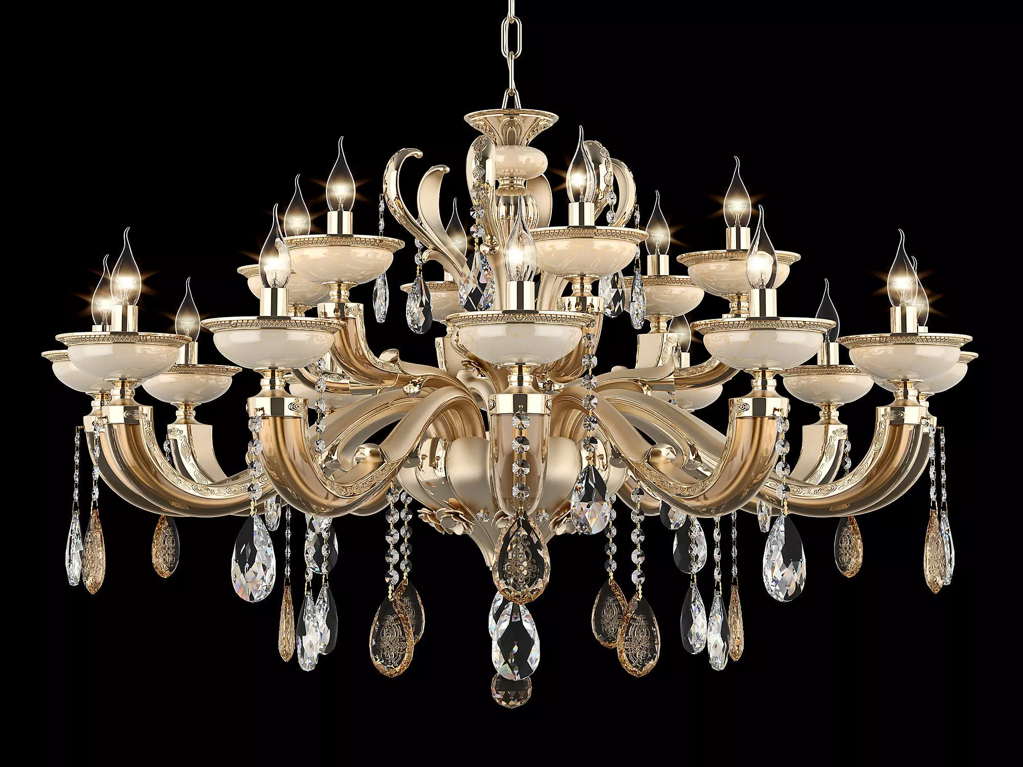 MD 89376-12-6 Osgona Chandelier 3D model_0