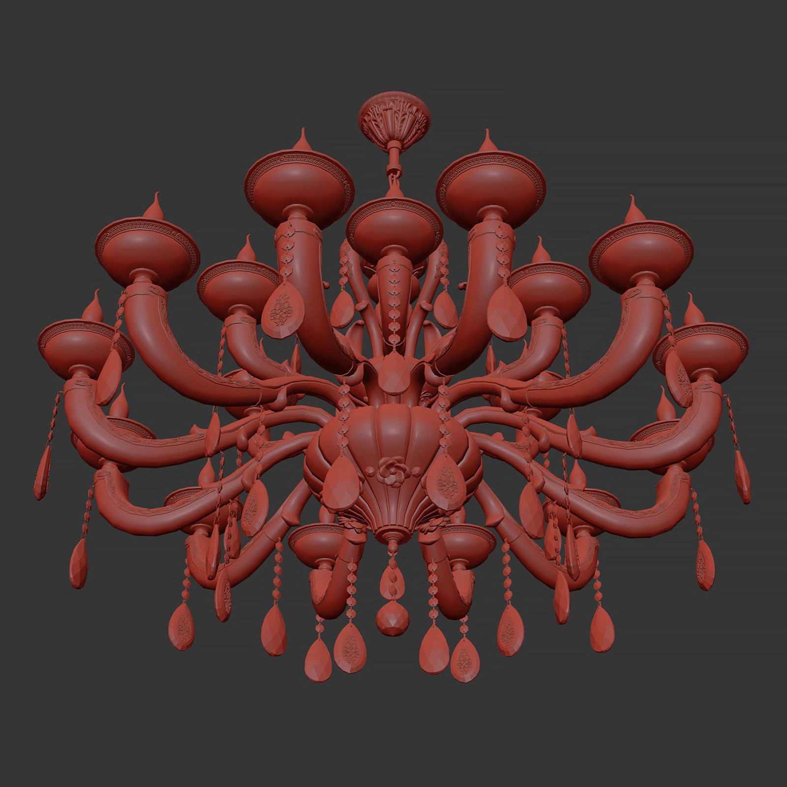 MD 89376-12-6 Osgona Chandelier 3D model_9