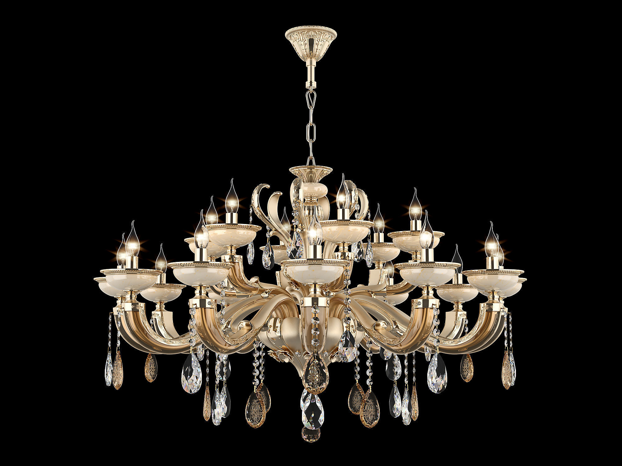MD 89376-12-6 Osgona Chandelier 3D model_2