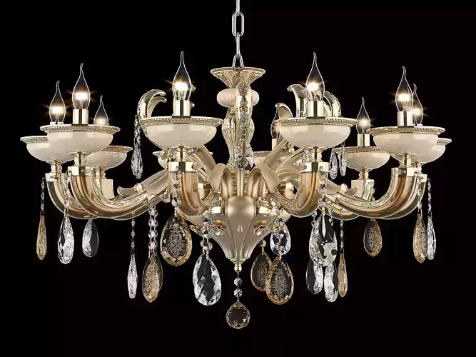 MD 89376-10 Osgona Chandelier 3D model