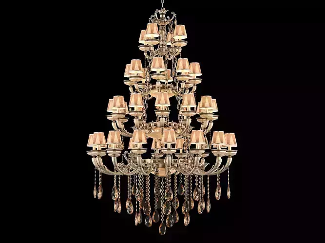 MD 89370-47 Osgona Chandelier 3D model