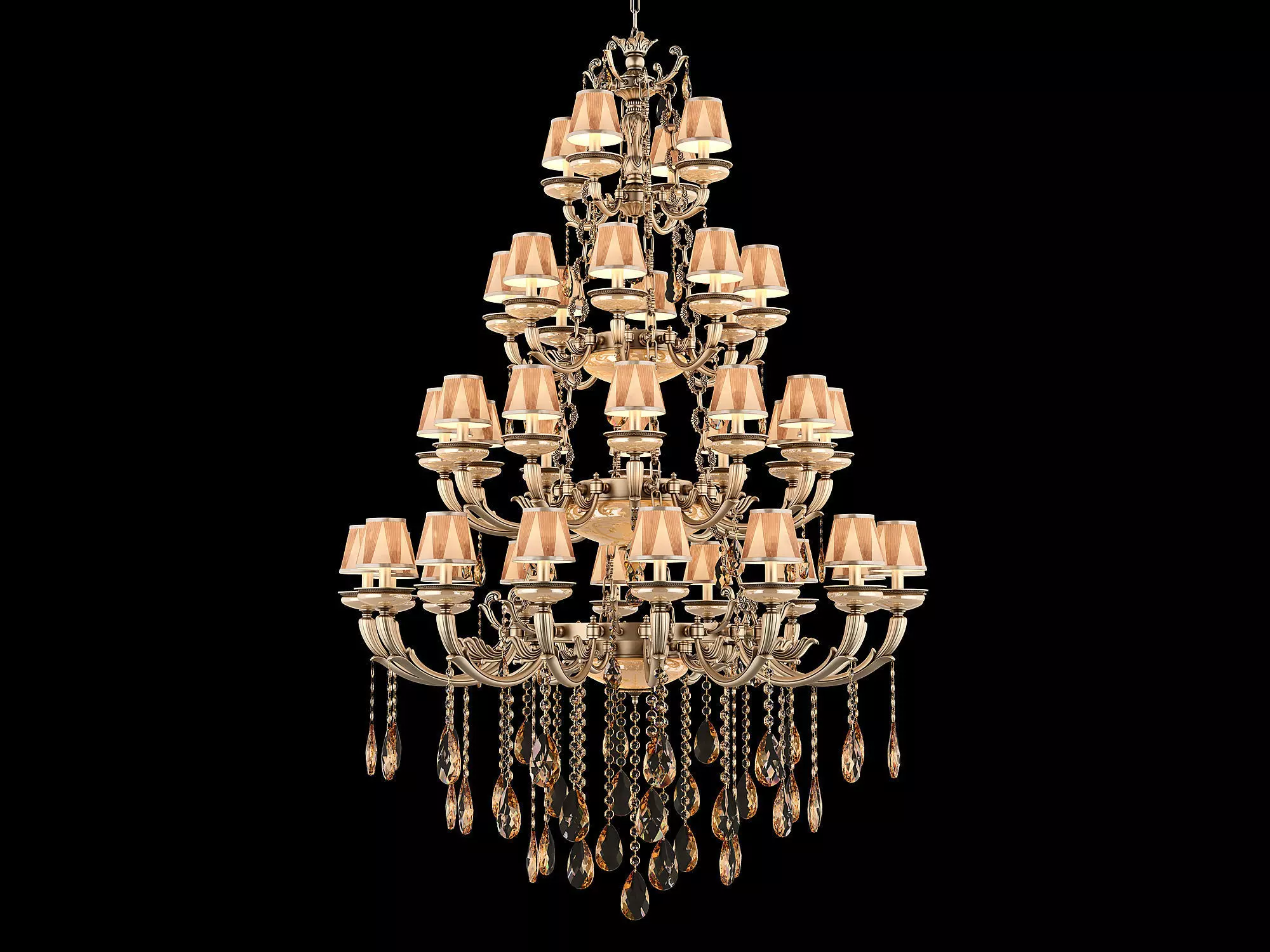 MD 89370-47 Osgona Chandelier 3D model_0