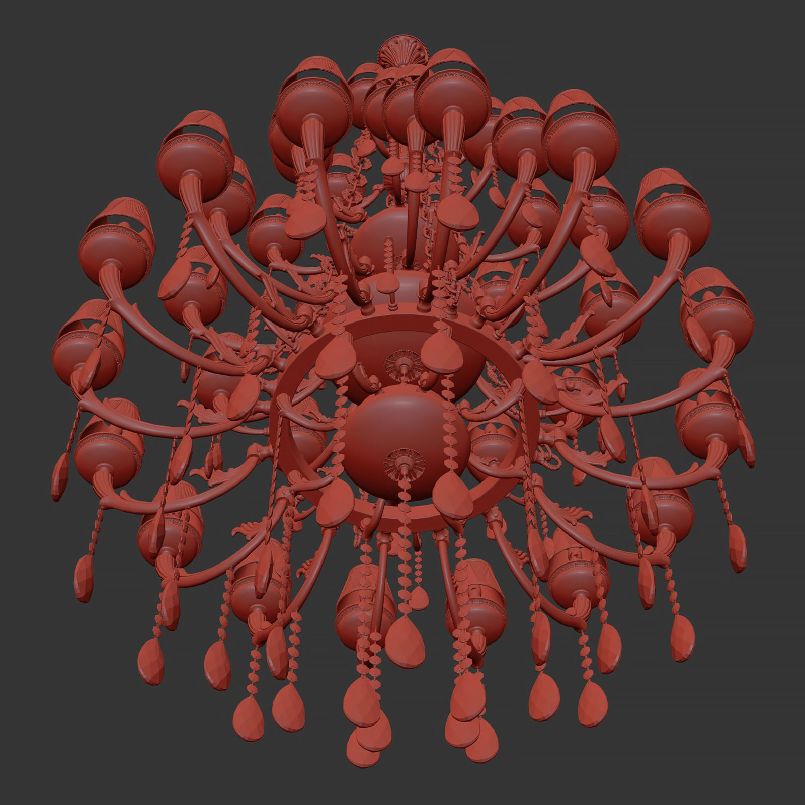 MD 89370-47 Osgona Chandelier 3D model_9