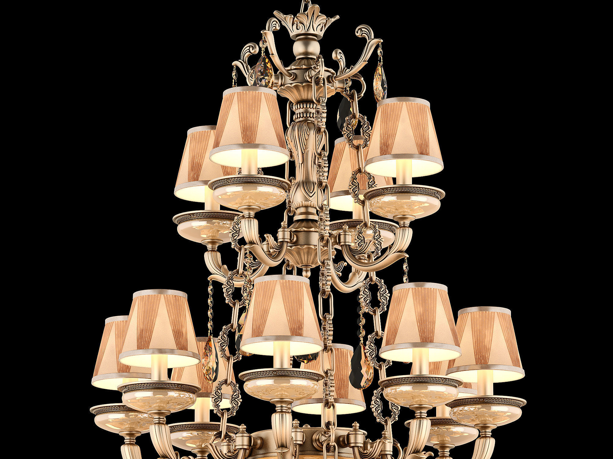MD 89370-47 Osgona Chandelier 3D model_3
