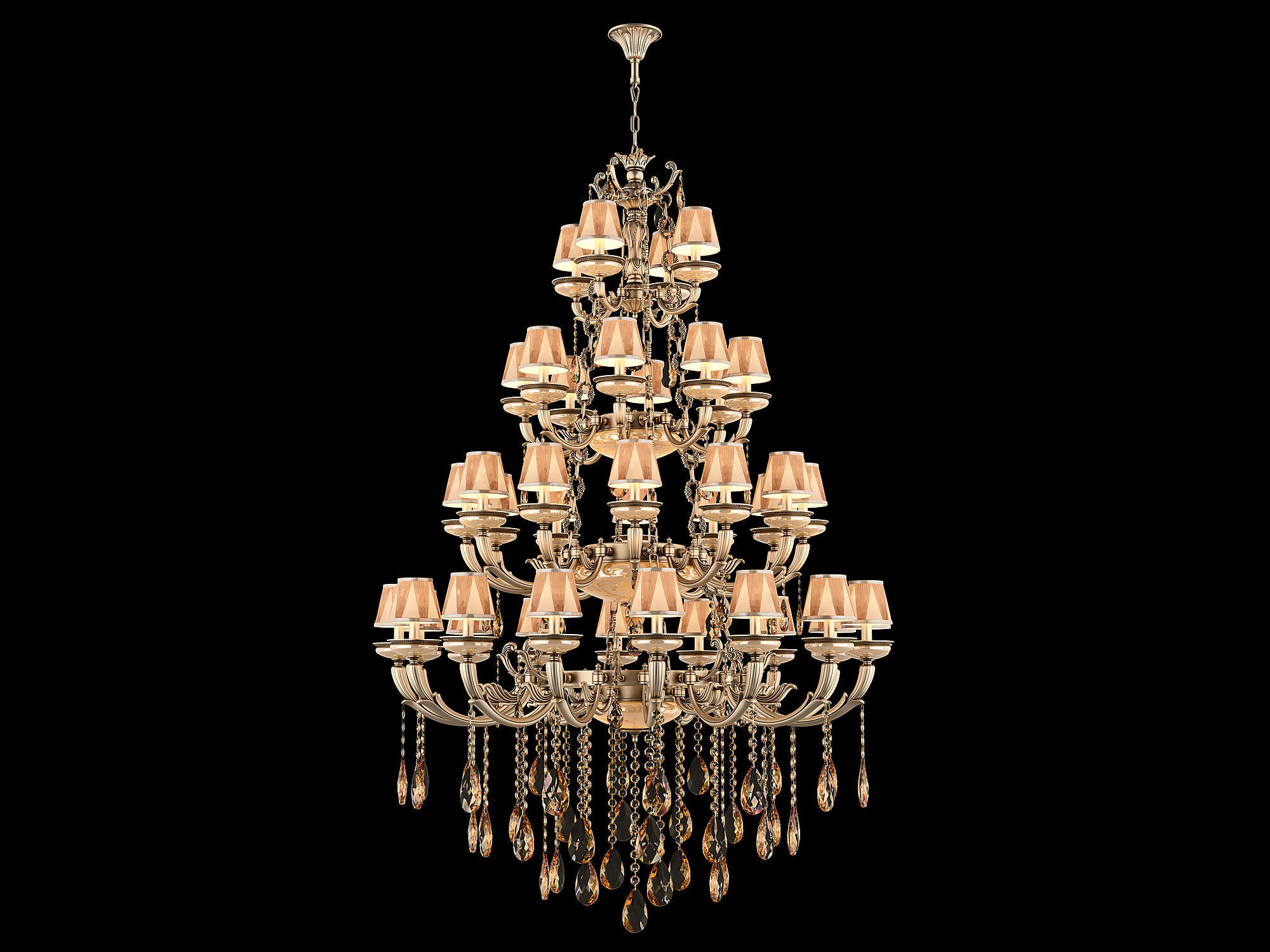 MD 89370-47 Osgona Chandelier 3D model_2