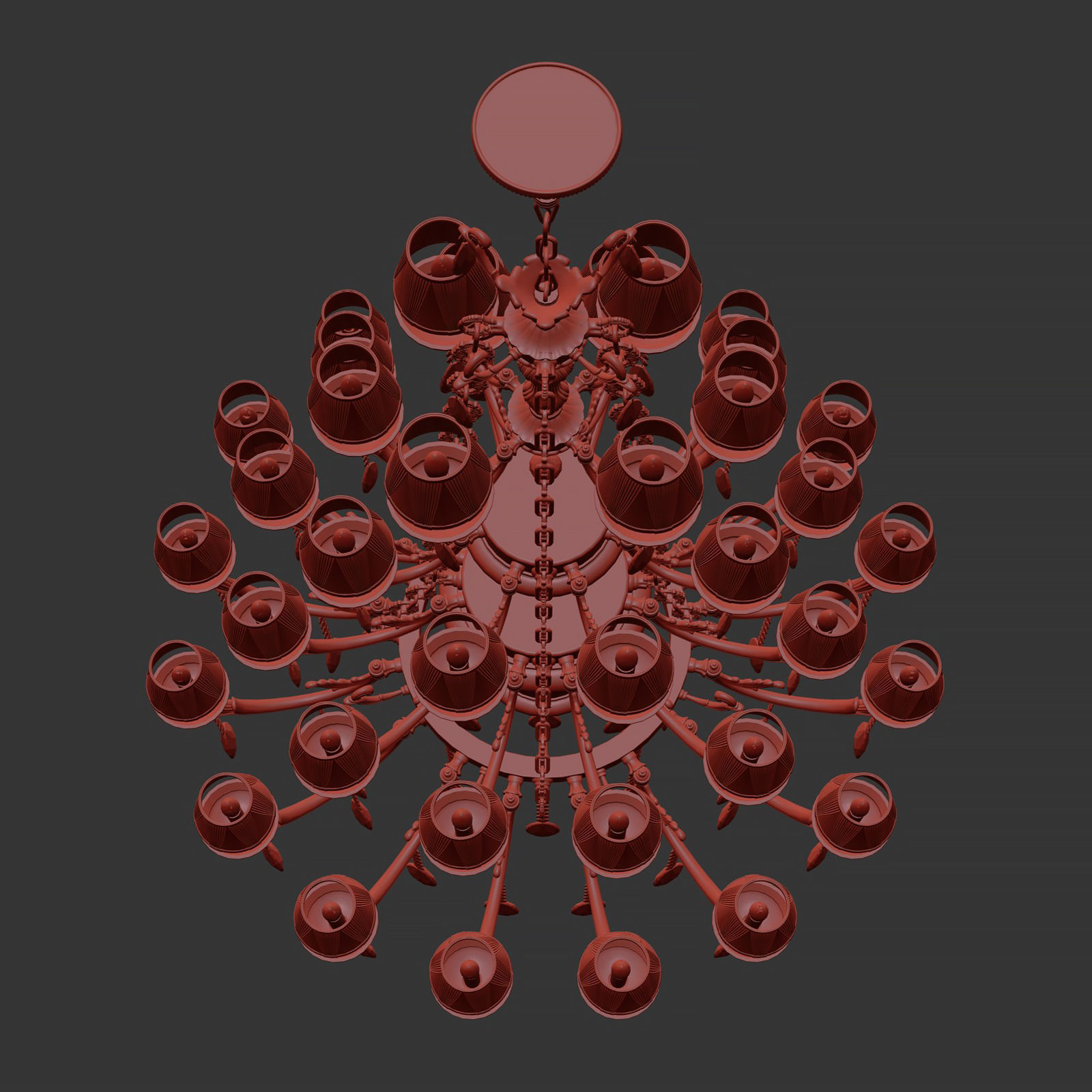 MD 89370-47 Osgona Chandelier 3D model_10