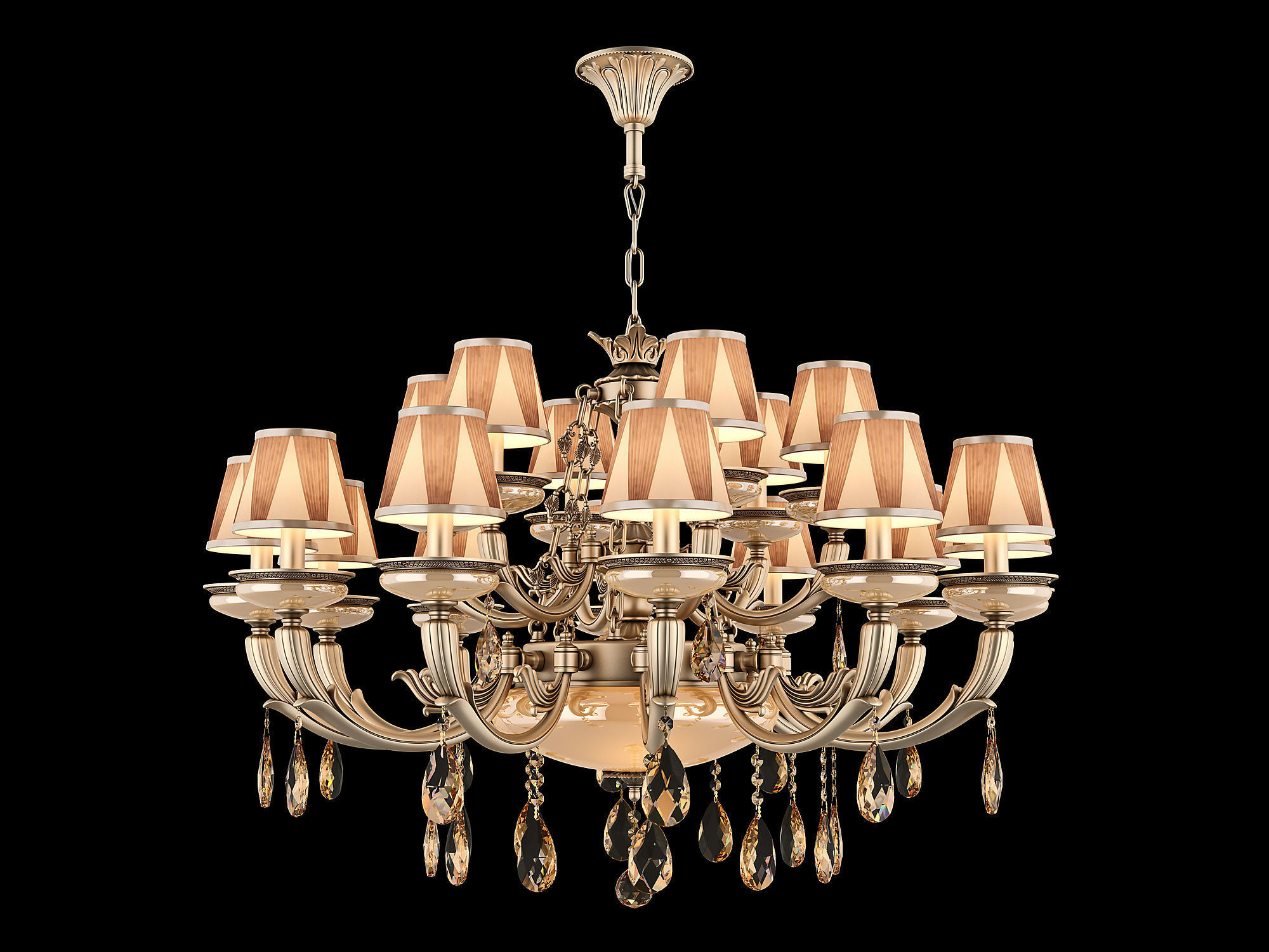 MD 89370-12-6-3 Osgona Chandelier 3D model_2