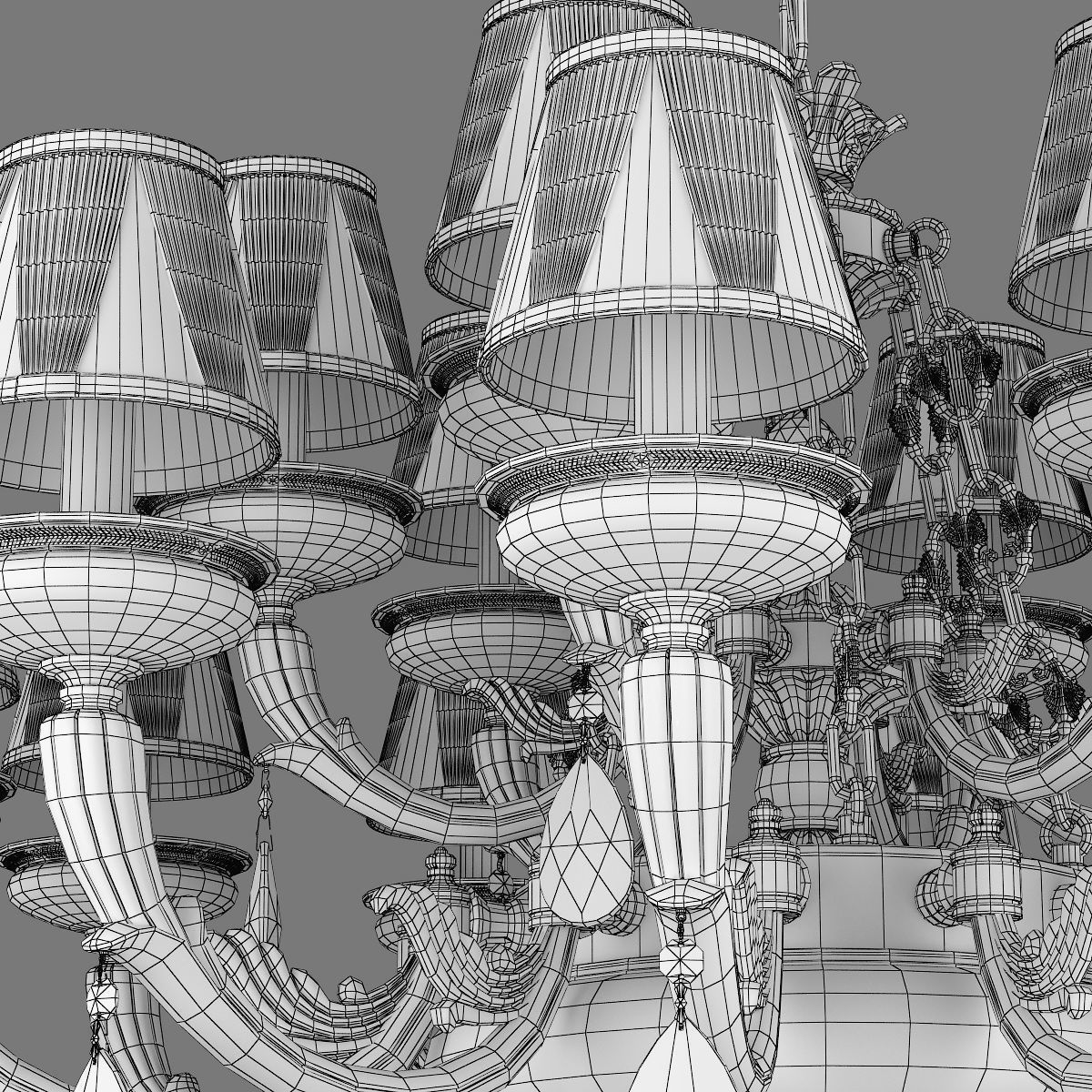 MD 89370-12-6-3 Osgona Chandelier 3D model_7