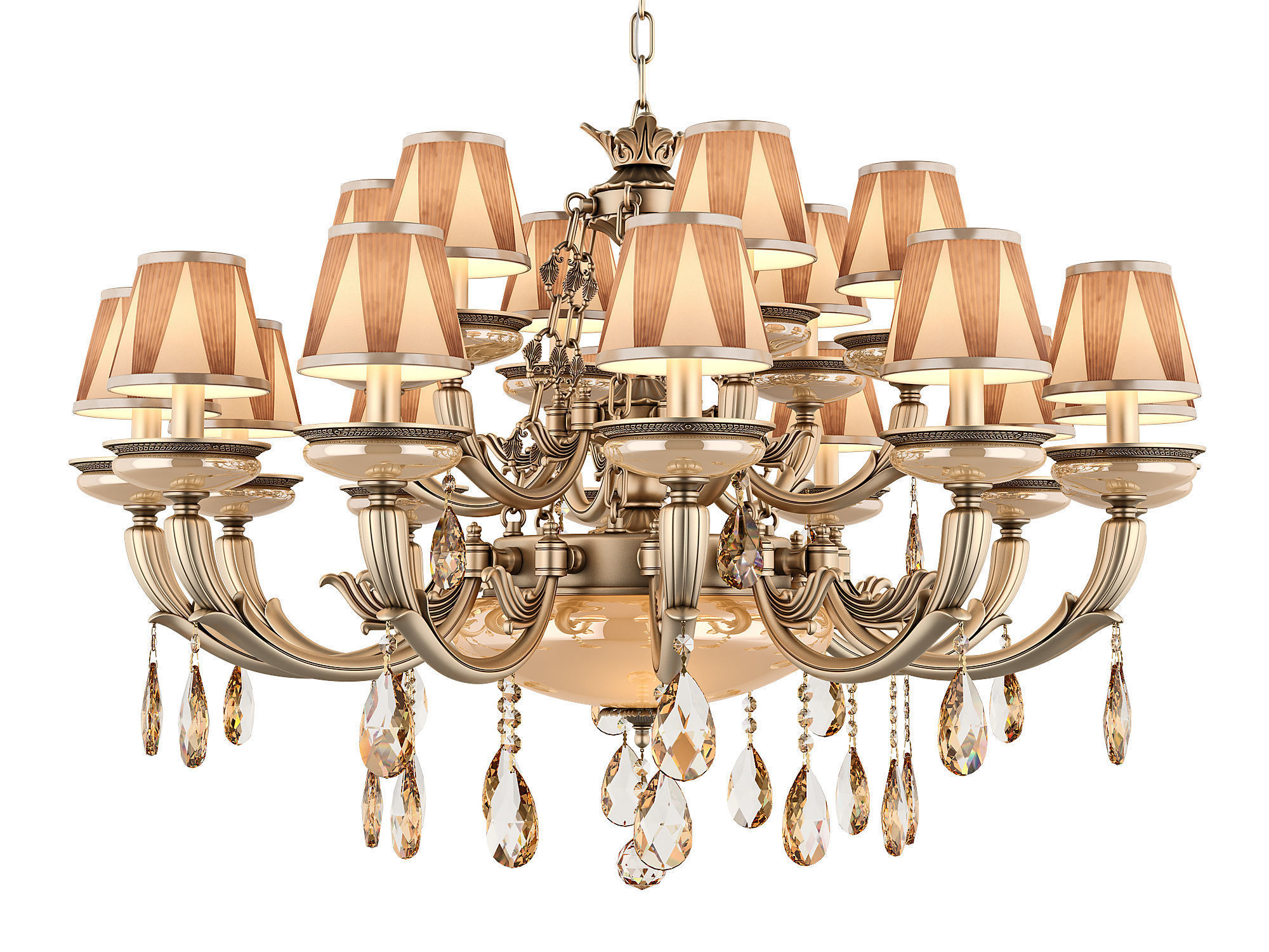MD 89370-12-6-3 Osgona Chandelier 3D model_1