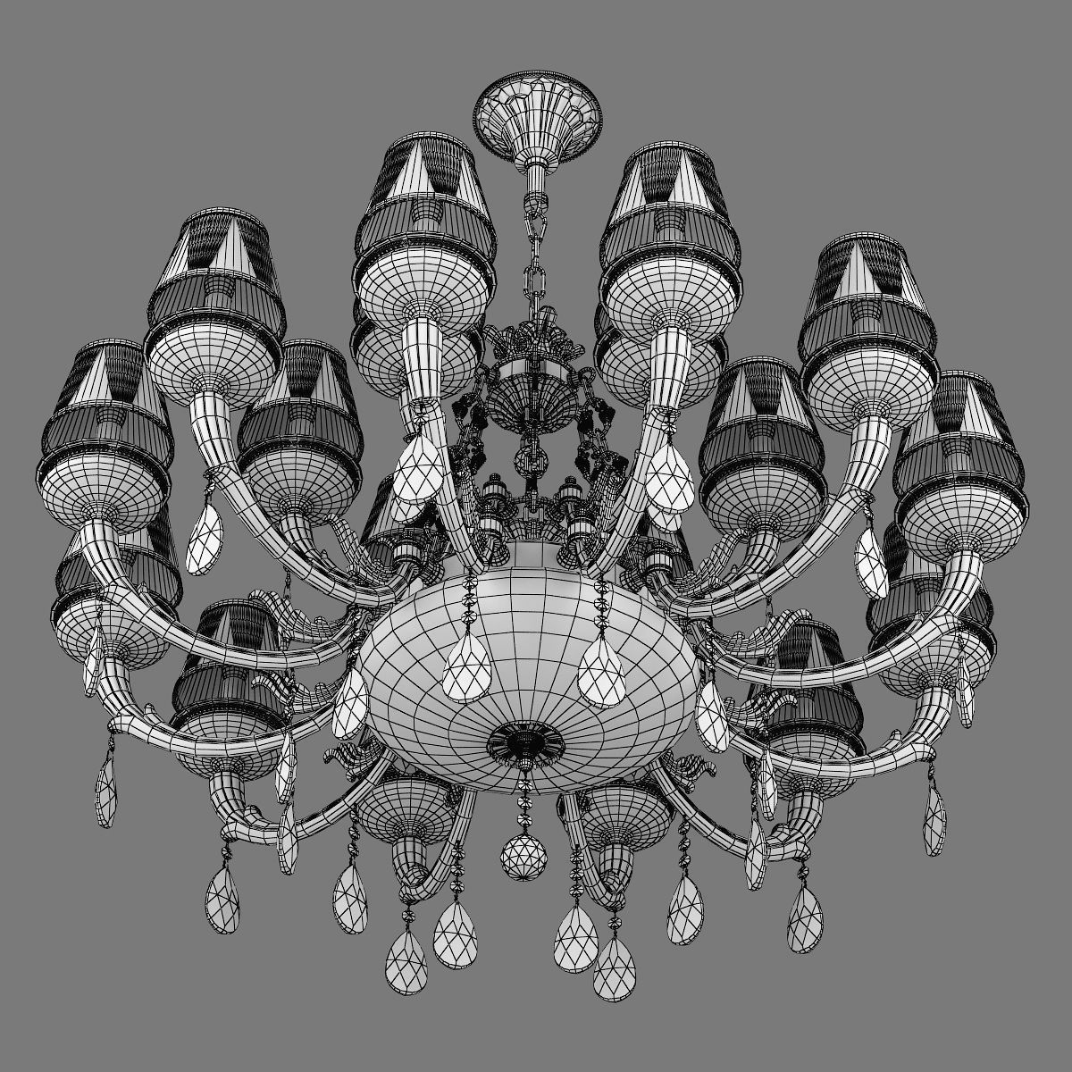 MD 89370-12-6-3 Osgona Chandelier 3D model_6