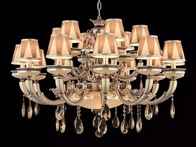 MD 89370-12-6-3 Osgona Chandelier 3D model