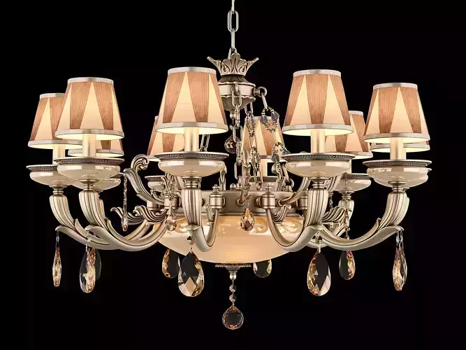 MD 89370-10-3 Osgona Chandelier 3D model