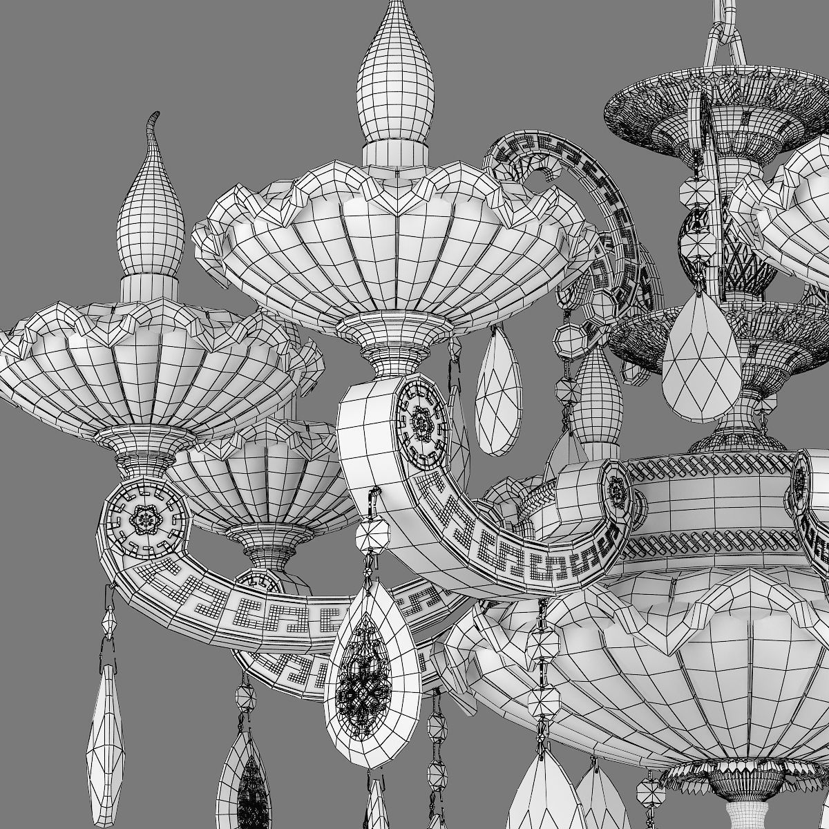 MD 89363-8-2 Osgona Chandelier 3D model_7