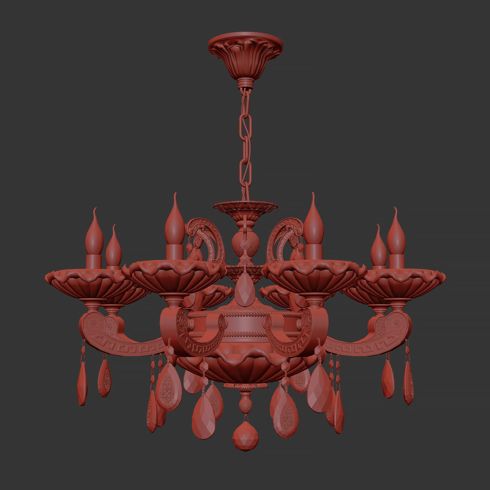 MD 89363-8-2 Osgona Chandelier 3D model_8