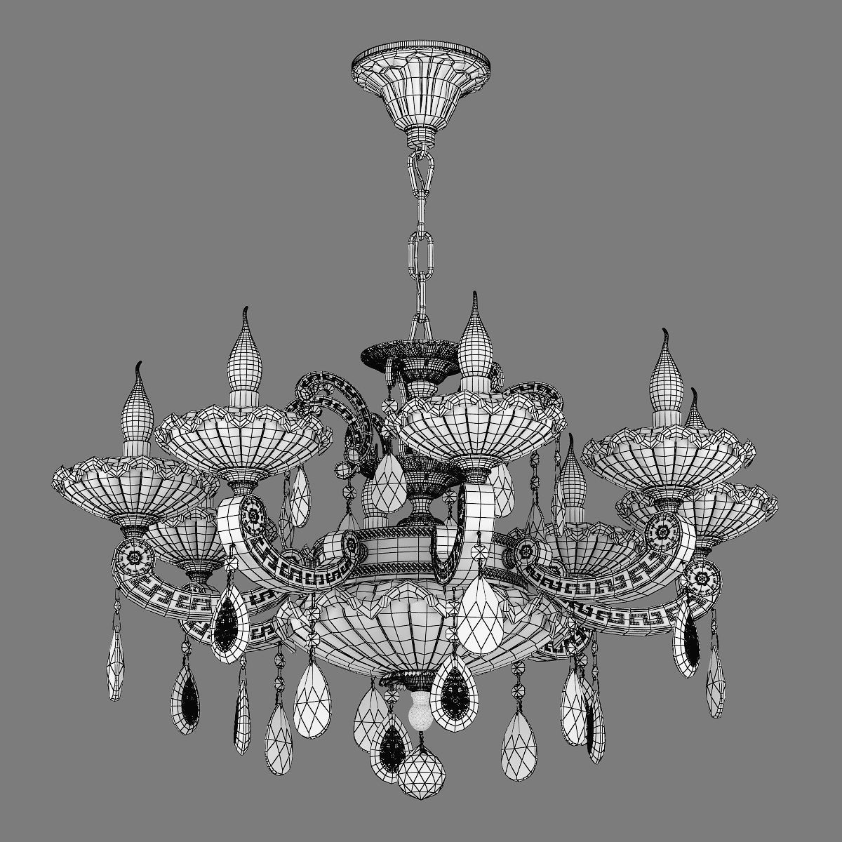MD 89363-8-2 Osgona Chandelier 3D model_5