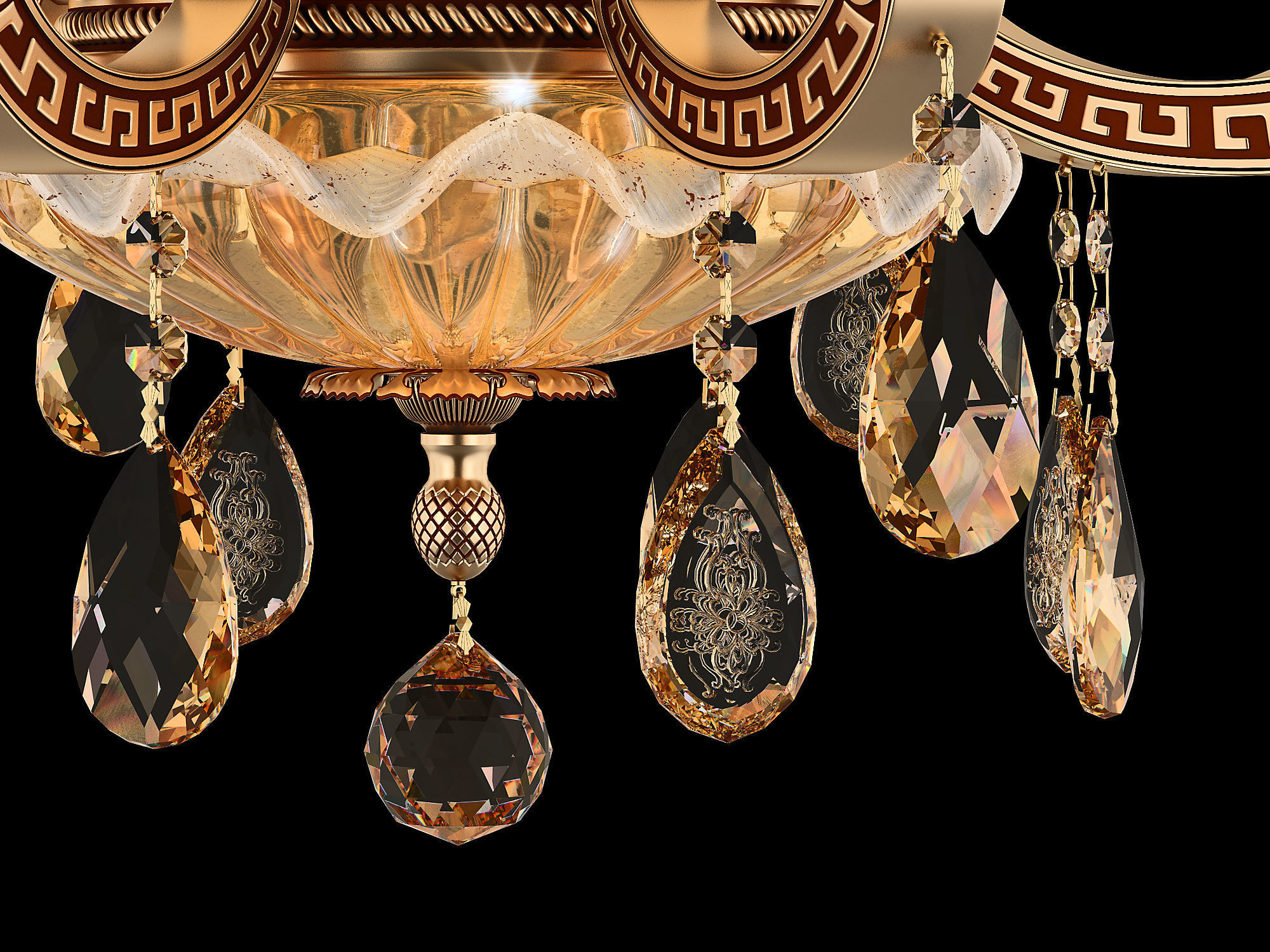 MD 89363-8-2 Osgona Chandelier 3D model_4