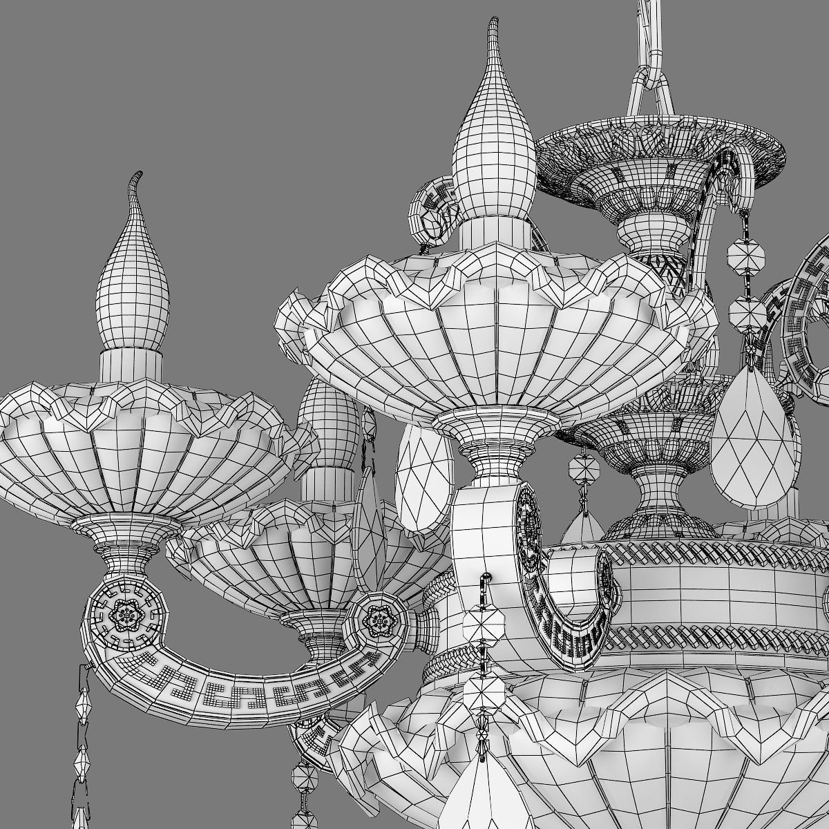 MD 89363-6-2 Osgona Chandelier 3D model_7