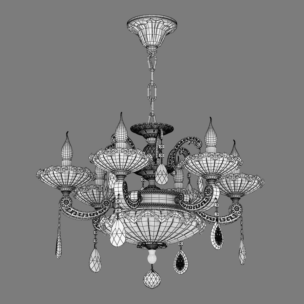 MD 89363-6-2 Osgona Chandelier 3D model_5