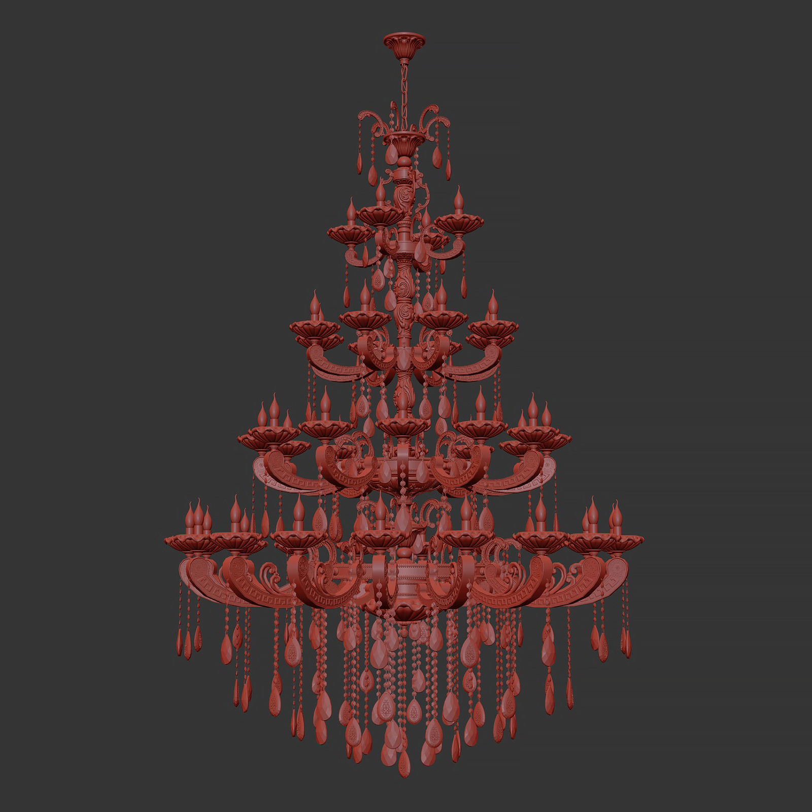 MD 89363-44 Osgona Chandelier 3D model_8