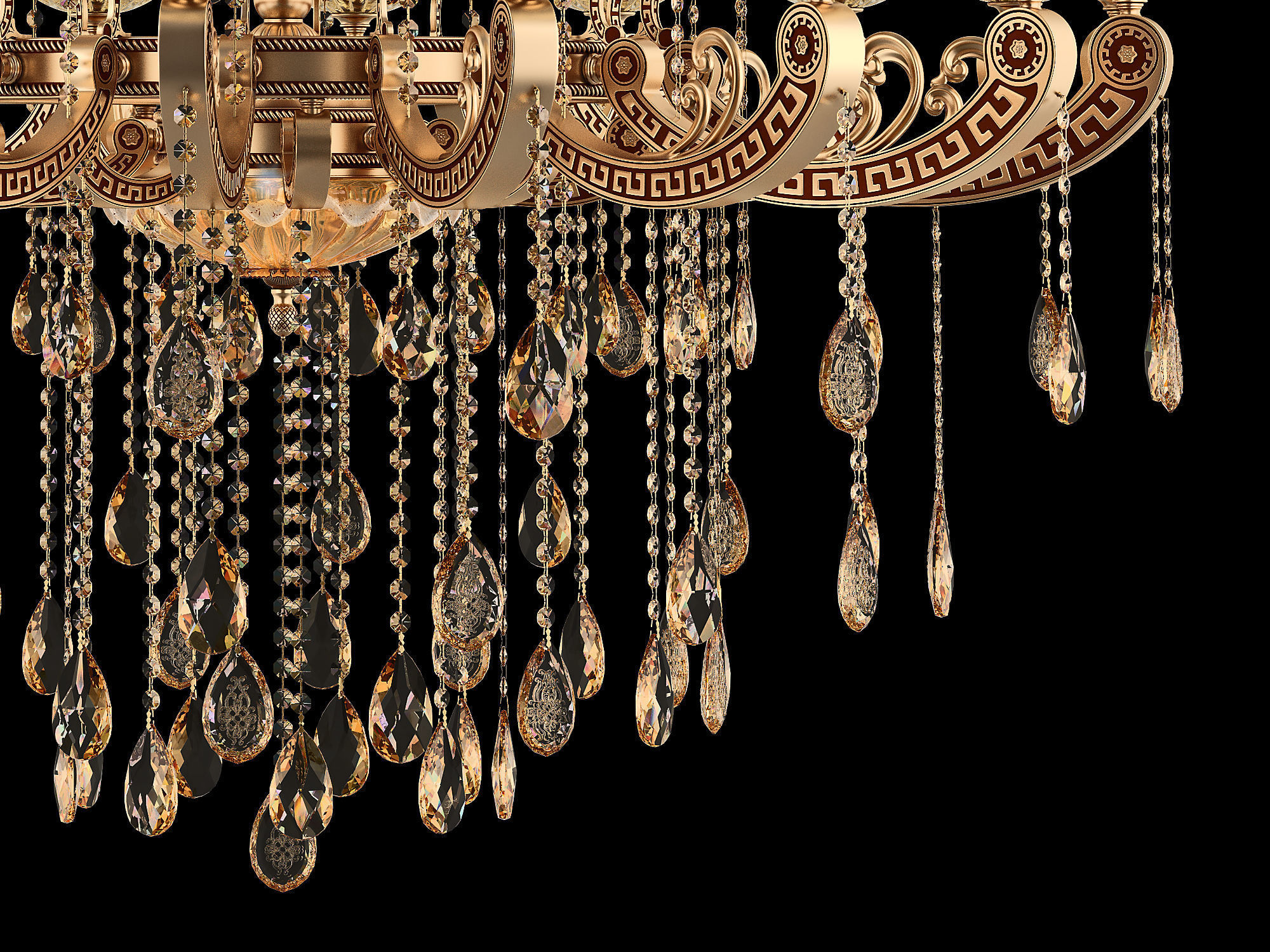 MD 89363-44 Osgona Chandelier 3D model_4