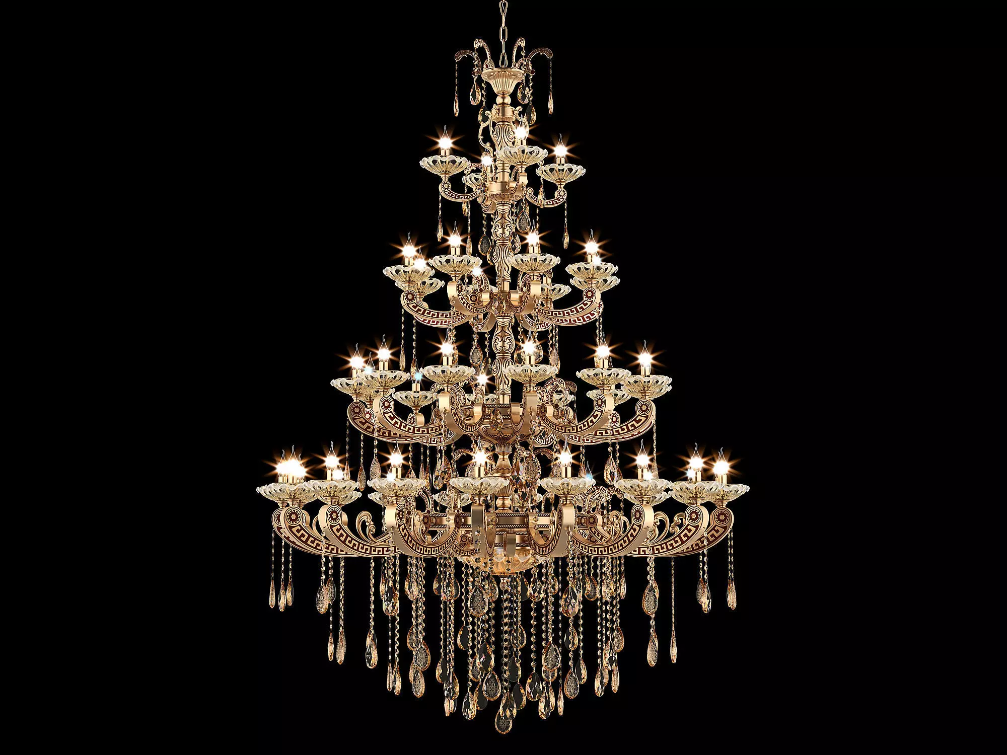 MD 89363-44 Osgona Chandelier 3D model_0