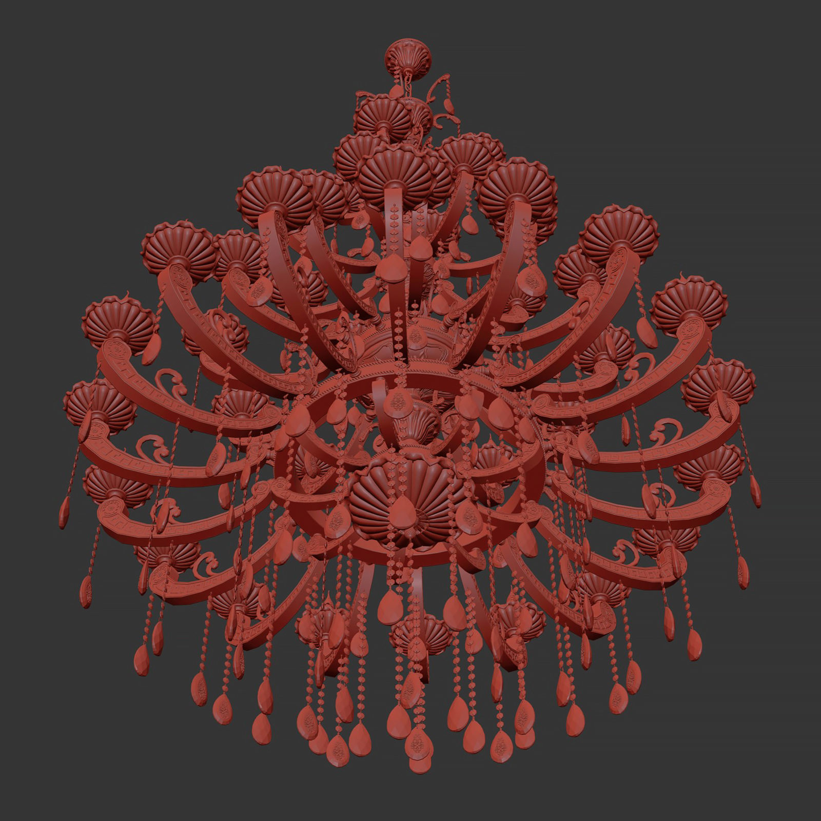 MD 89363-44 Osgona Chandelier 3D model_9