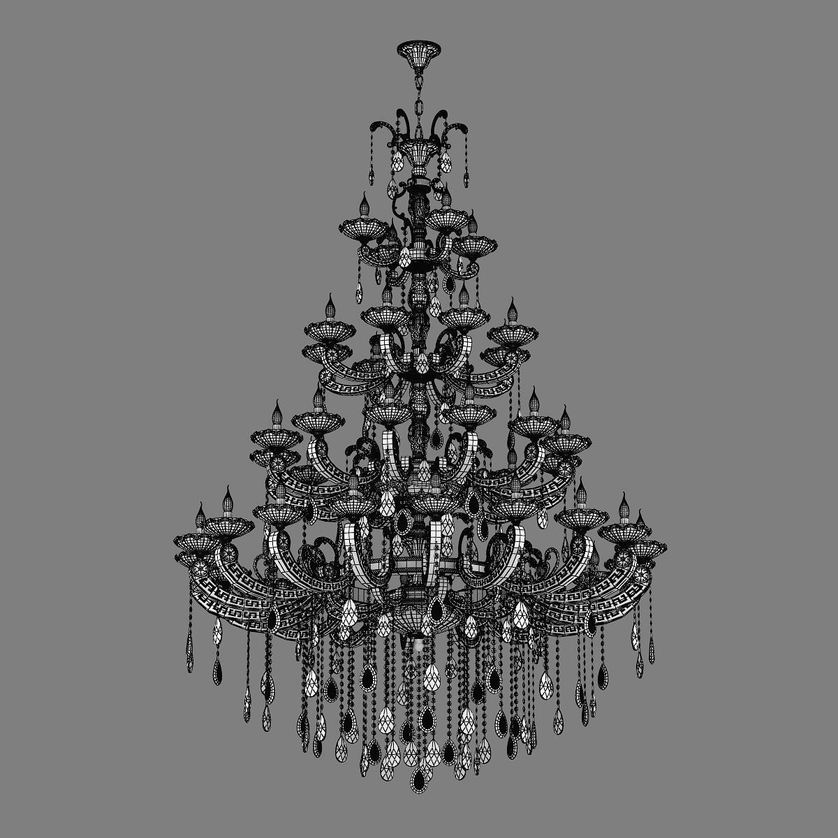 MD 89363-44 Osgona Chandelier 3D model_5