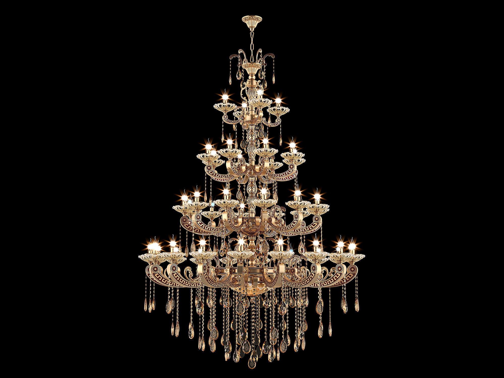 MD 89363-44 Osgona Chandelier 3D model_2