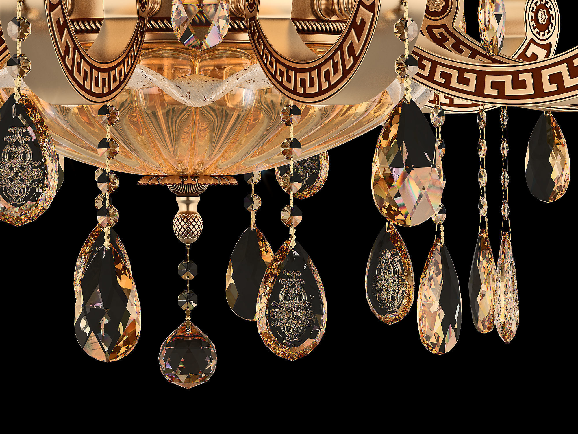 MD 89363-12-6-3 Osgona Chandelier 3D model_4