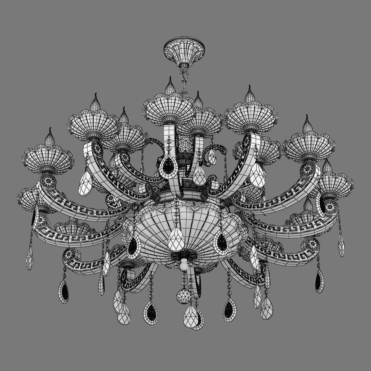 MD 89363-12-6-3 Osgona Chandelier 3D model_6