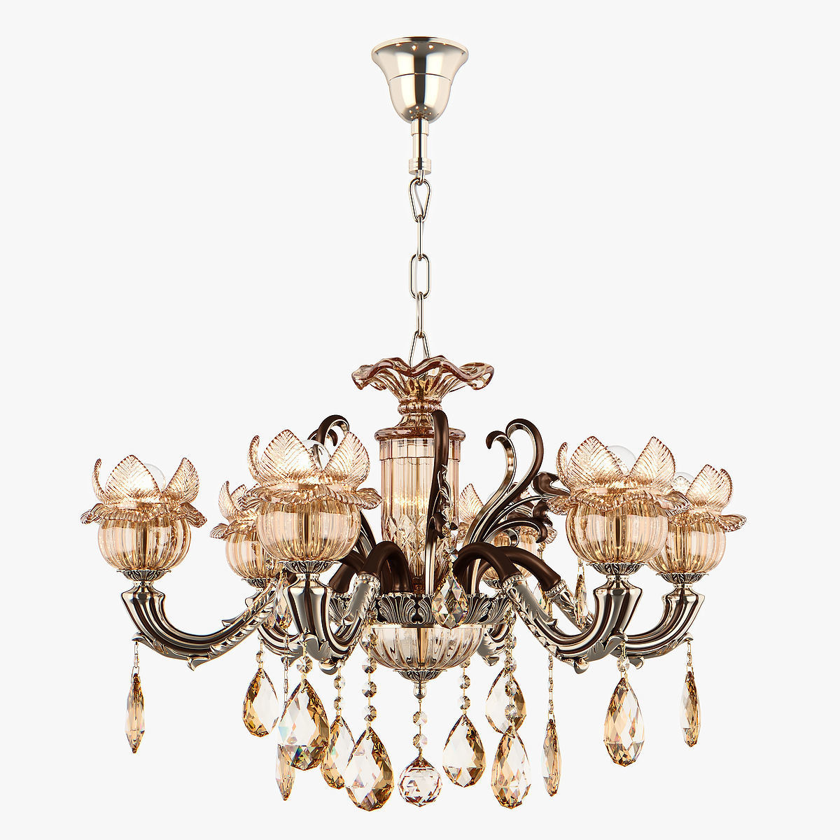 MD 89360-6 Osgona Chandelier 3D model_11