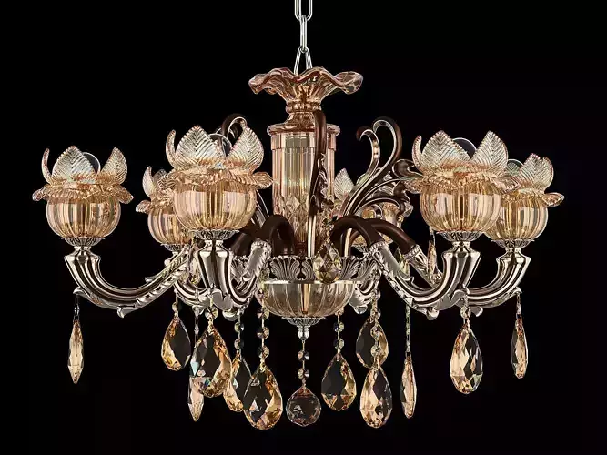 MD 89360-6 Osgona Chandelier 3D model