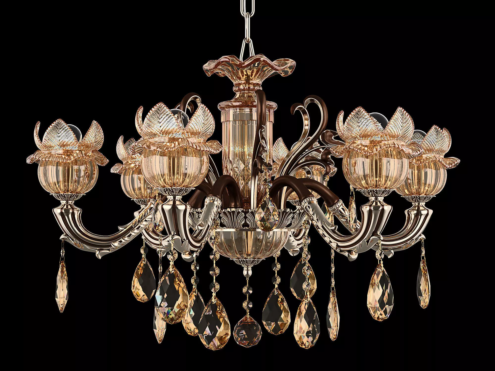 MD 89360-6 Osgona Chandelier 3D model_0