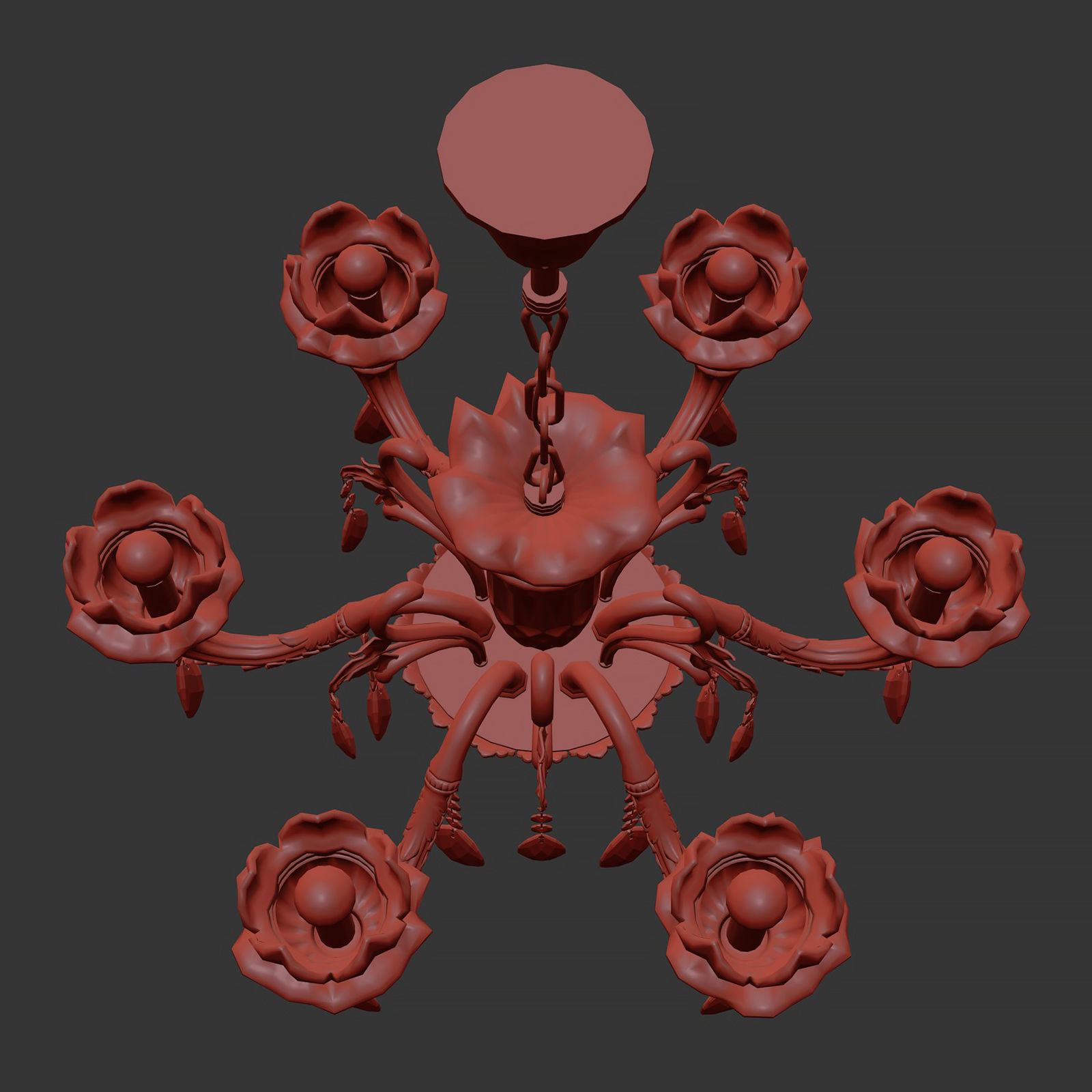 MD 89360-6 Osgona Chandelier 3D model_10