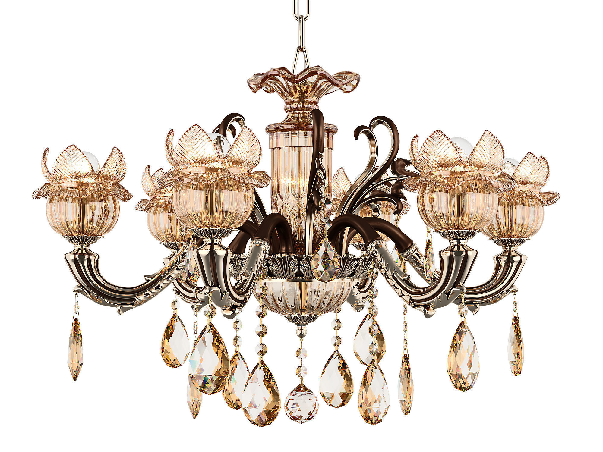 MD 89360-6 Osgona Chandelier 3D model_1