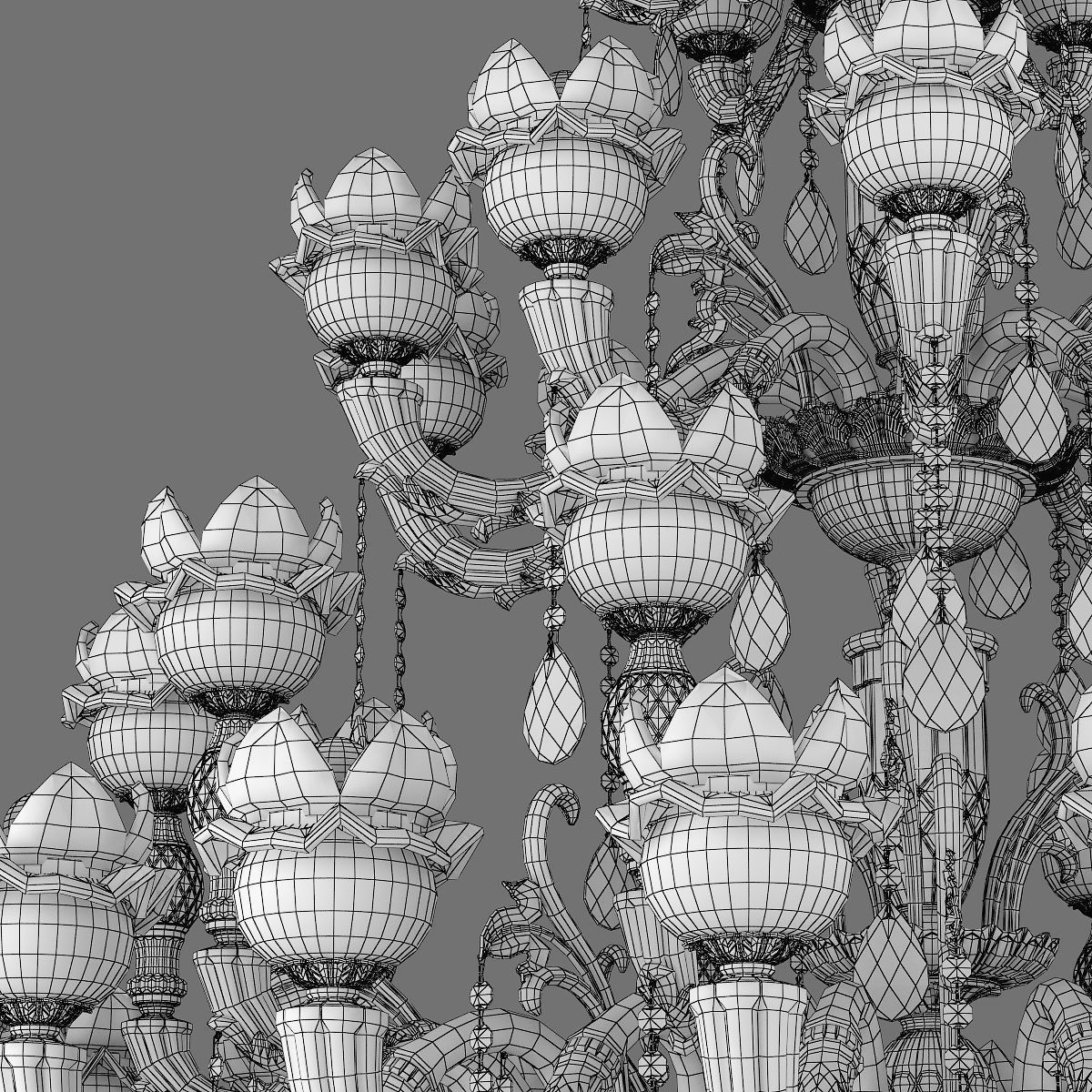 MD 89360-53 Osgona Chandelier 3D model_7