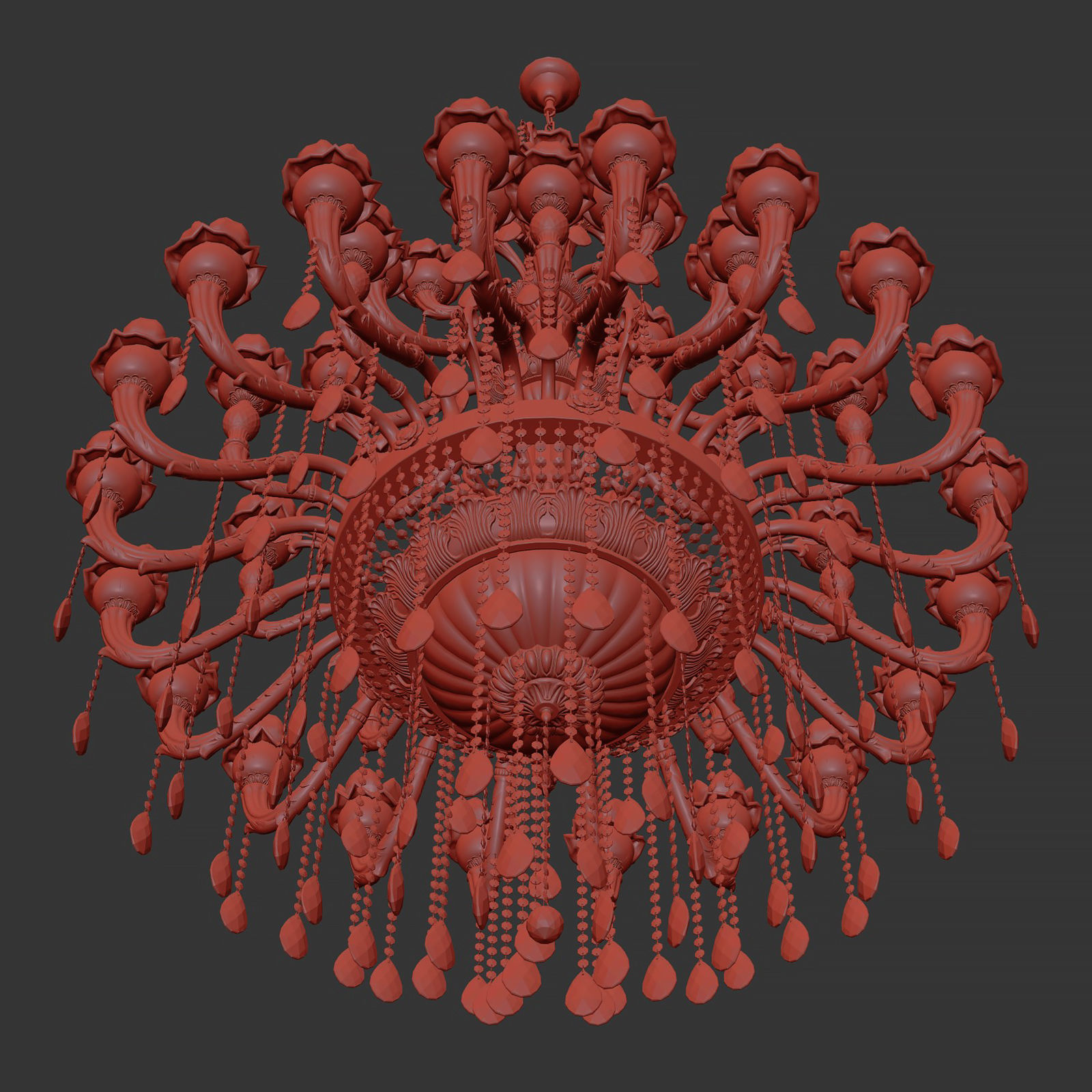 MD 89360-53 Osgona Chandelier 3D model_9