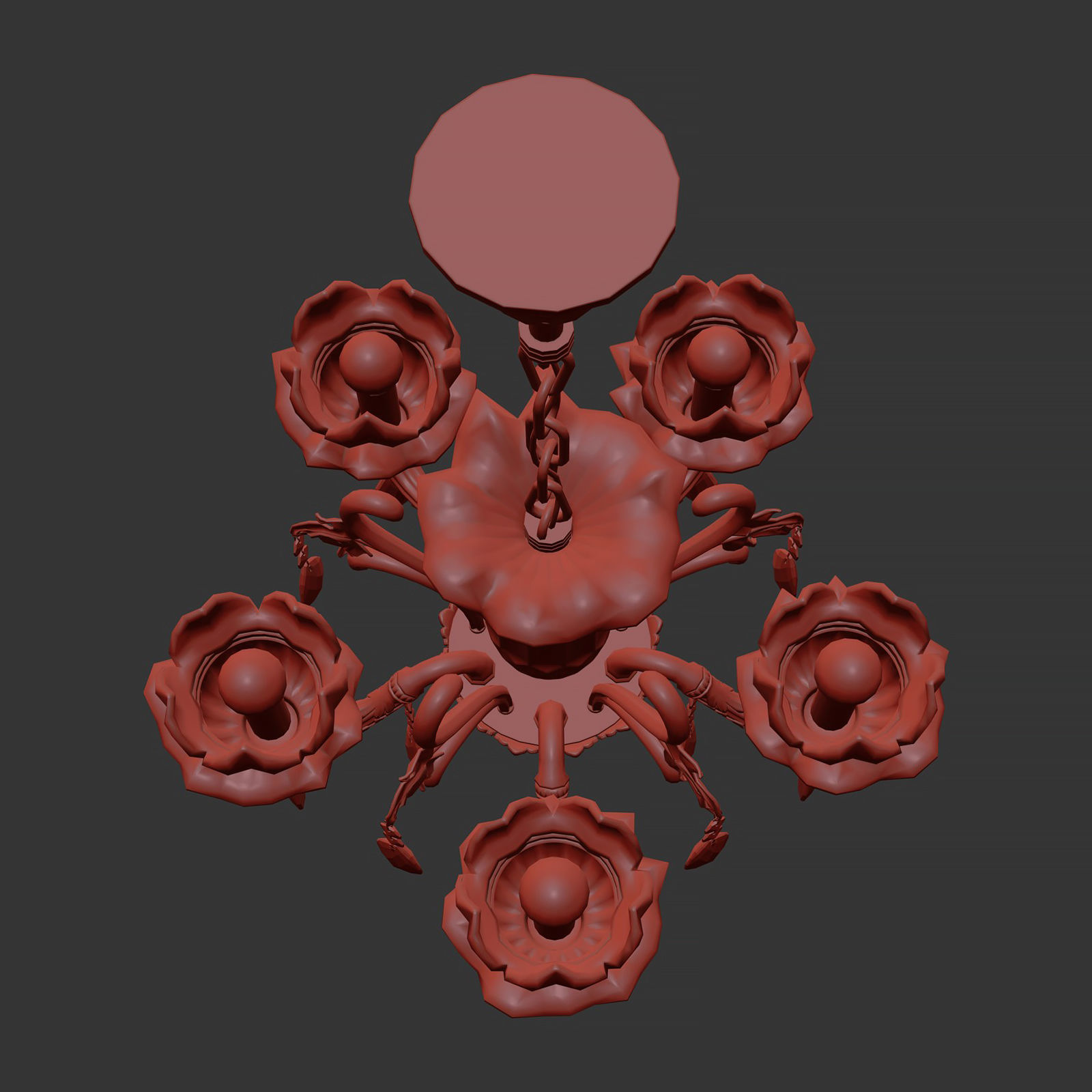 MD 89360-5 Osgona Chandelier 3D model_10